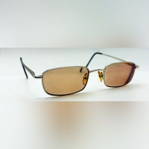 I-dealoptics CB-1052 Silver Oval Sunglasses Frames Only